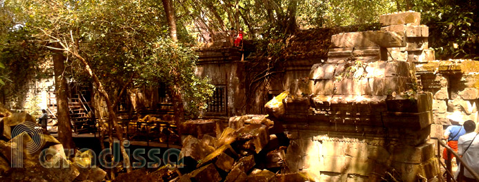 Inside Beng Mealea Temple