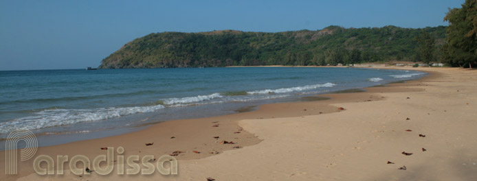 La plage de Dam Trau sur l'île de Con Dao