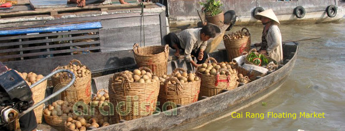 marché flottant de Cai Rang, Can Tho