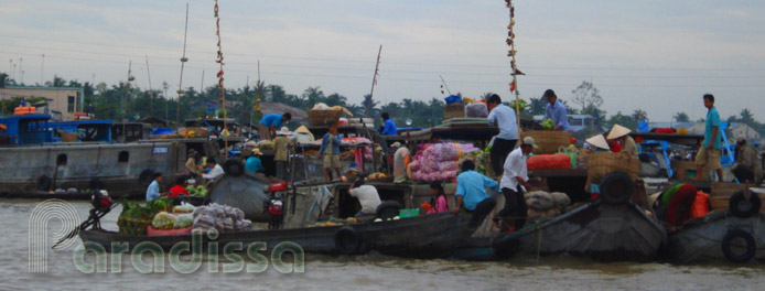 Cai Rang Floating Market, Can Tho, Vietnam