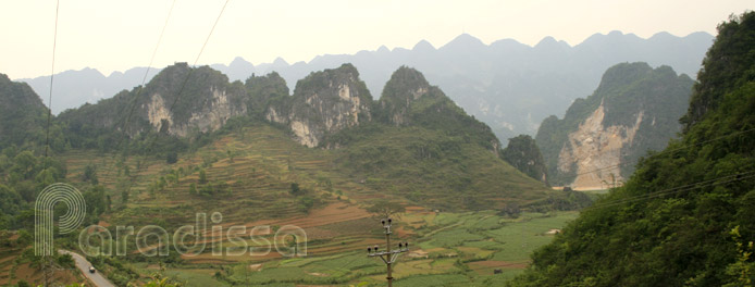 Le col de Ma Phuc à Cao Bang, au Vietnam