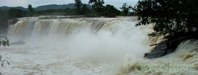 The Dray Nur Waterfall between Dak Lak and Dak Nong, Central Highlands Vietnam