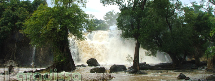 The Trinh Nu Waterfall in Dak Nong Vietnam The Trinh Nu Waterfall in Dak Nong Vietnam