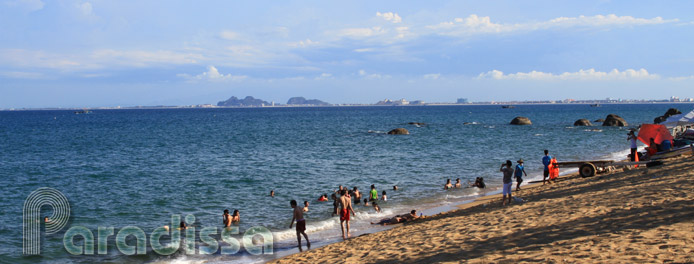 The Non Nuoc Beach in Da Nang Vietnam