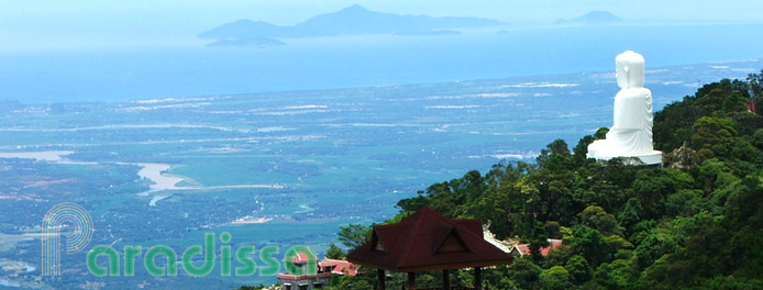 View over Da Nang from Ba Na Hill Station