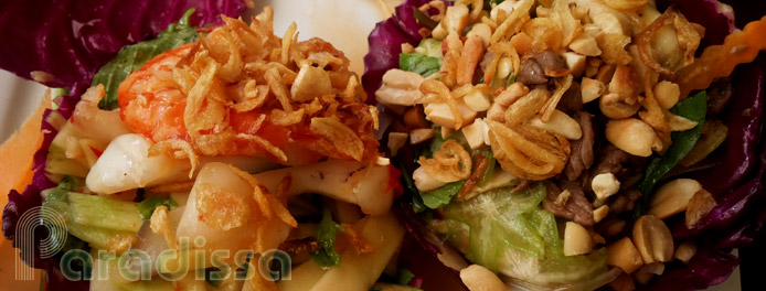 Vietnamese seafood salad