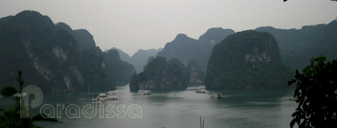 Vacation on Halong Bay Vietnam