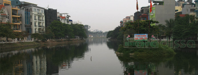 le lac de l'Ouest de Hanoï