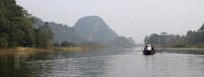 Yen River at the Perfume Pagoda