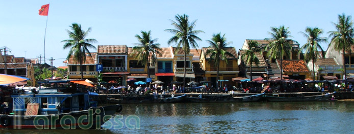 The riverside of Hoi An Old Town