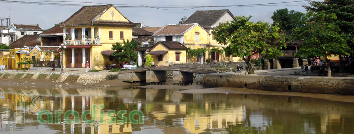 The riverside of Hoi An Old Town