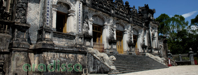 King Khai Dinh's tomb in Hue