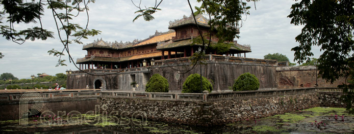Family Tour to the Imperial Citadel in Hue Vietnam