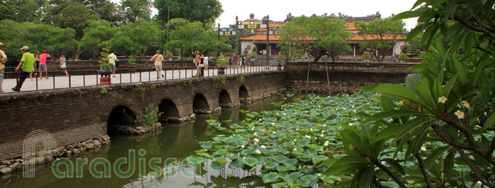 Le palais de Thai Hoa, Hue, au Vietnam