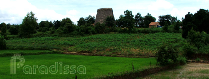 A community house of the Banar People at Kon Tum