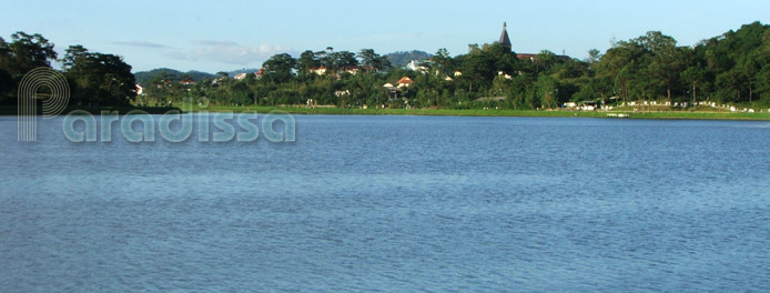 lac Xuan Huong à Da Lat, au Vietnam