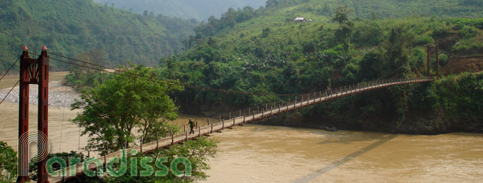 The Chay River at Coc Ly, Lao Cai