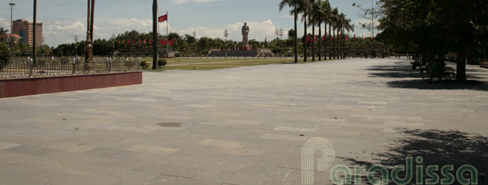 Le square de Ho Chi Minh dans la ville Vinh, Nghe An