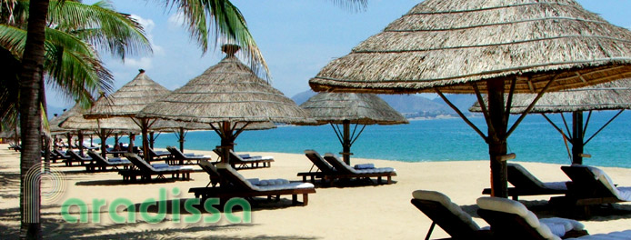 A luxury beach resort in Nha Trang