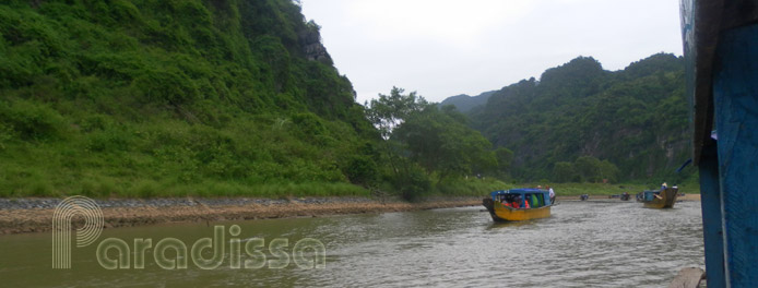 The Son River at Phong Nha Ke Bang, Quang Binh