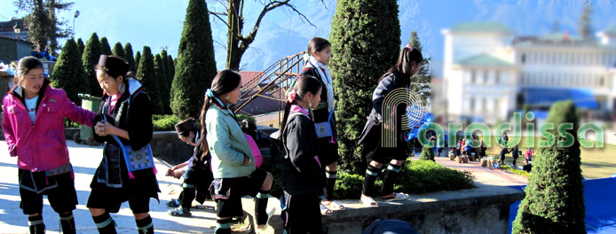 Black Hmongs at Sapa, Lao Cai, Vietnam