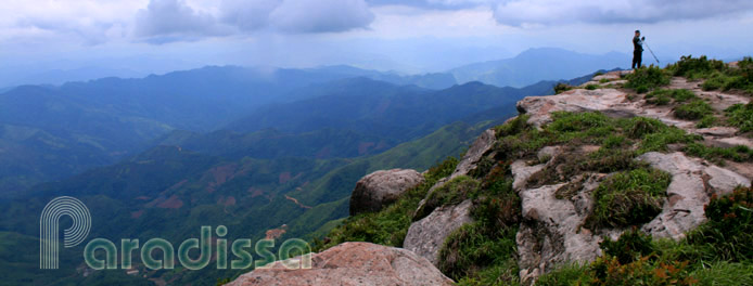 On top of Mount Pha Luong