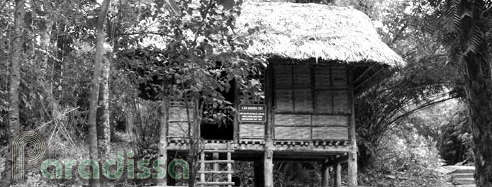 La cabane ancienne de Ho Chi Minh au district de Dinh Hoa, Thai Nguyen