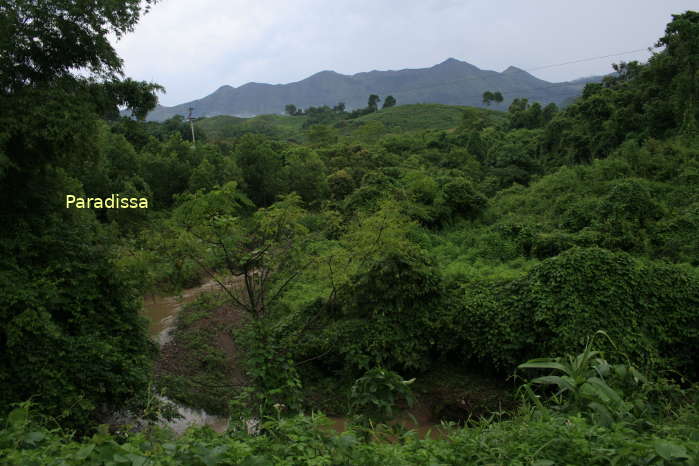 Mountains at Luc Nam Bac Giang Province