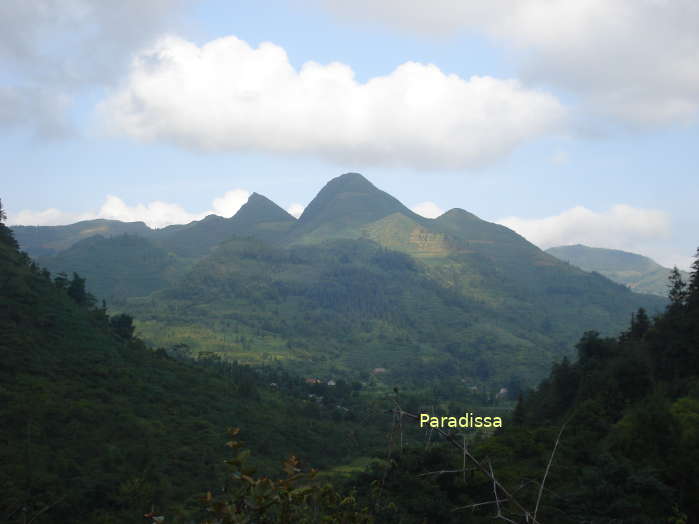 Mountains at Bac Ha