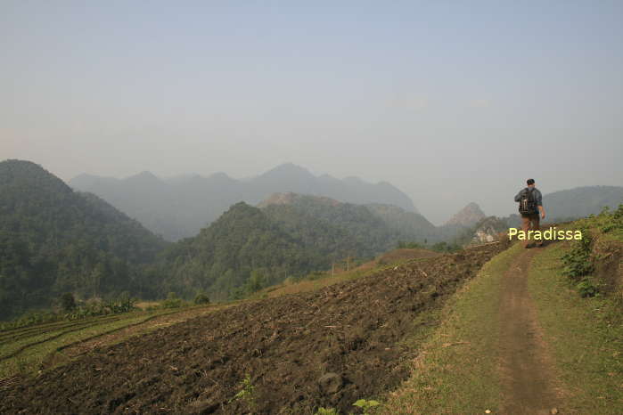 A lovely trekking trail at the Ba Be National Park