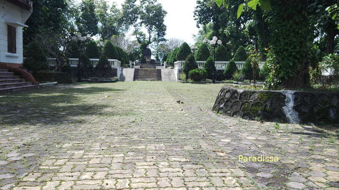 The monument at Phu Thong in Bach Thong District was the site of several attempts by the Viet Minh to remove the French outpost deep in their liberated zone of Viet Bac during the Franco-Viet Minh War in 1946-1954