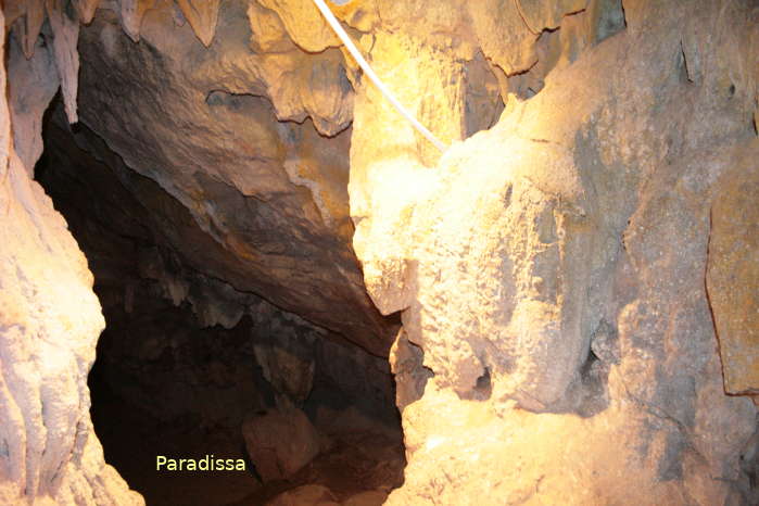 The Coc Bo Cave at Pac Bo in Cao Bang Vietnam where Ho Chi Minh started the revolution for the country's independence in the early 1940s