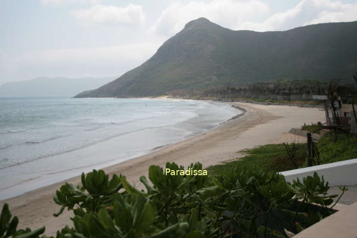 The Dat Doc Beach on the Con Son (Con Dao) Island Vietnam