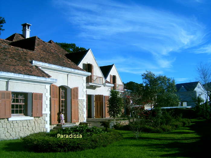 There are several luxury hotels converted from old French styled villas in Da Lat