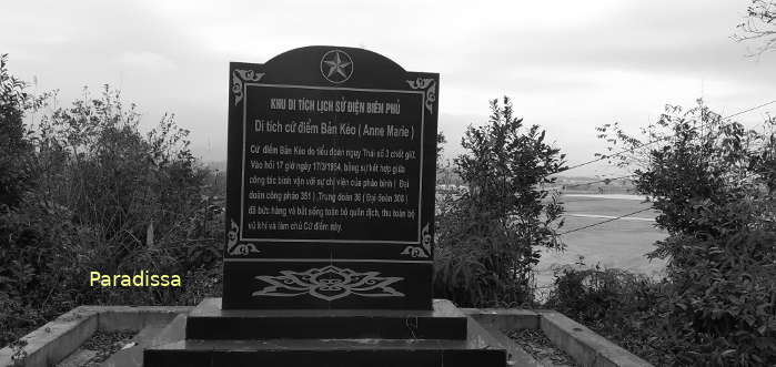 A view looking south from Anne-Marie Hill after the expansion of Dien Bien Phu Airport in 2023