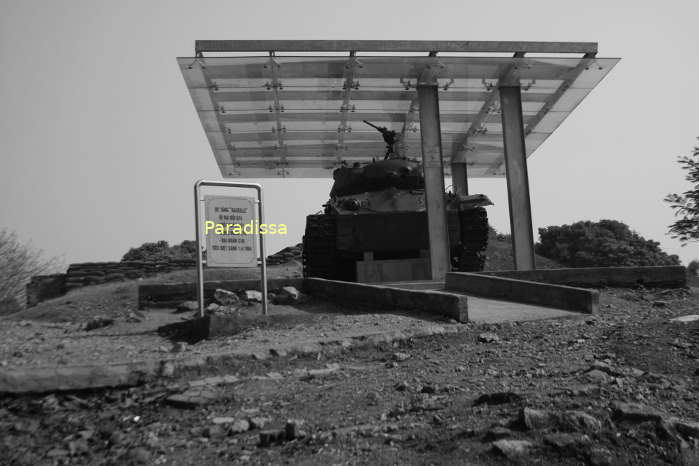 A Bazeille tank shot down on the A1 Hill (Eliane 2)