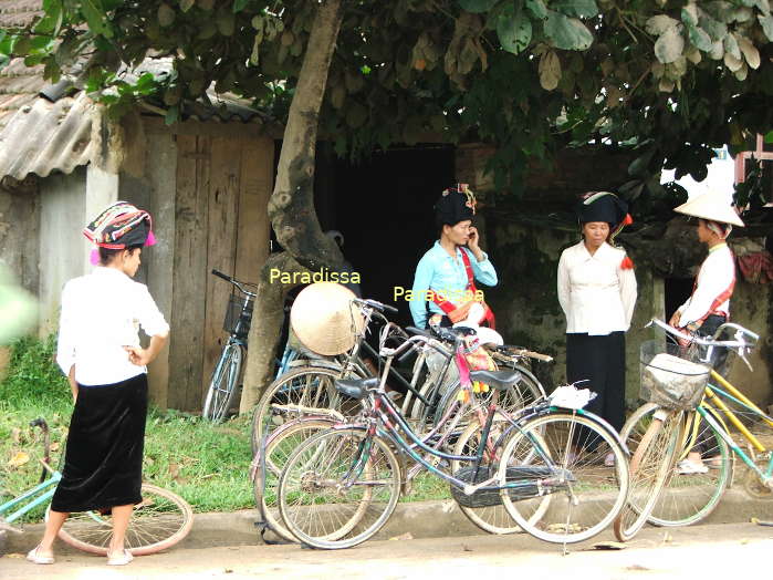 Black Thai ladies in Dien Bien Province