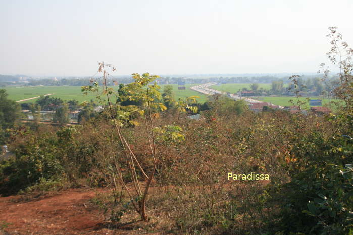 The Doc Lap Hill (Grabrielle) and Route 12 (view looking south)