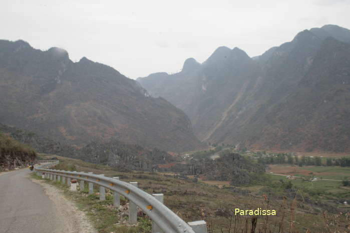 The Rock Plateau of Dong Van by Route 4C which passes through Can Ty, Quan Ba District