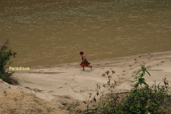 The Chay River at Xin Man, Ha Giang