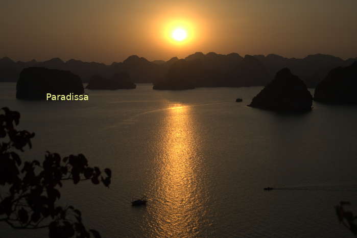 Halong Bay in the Gulf of Tonkin