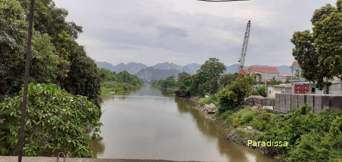 The Day River between Ha Nam Province and Ninh Binh Province