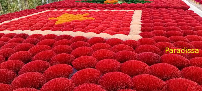 A photo tour to Quang Phu Cau Incense Village in Hanoi, Vietnam
