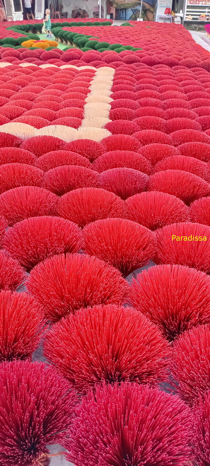 A photo tour to Quang Phu Cau Incense Village in Hanoi, Vietnam