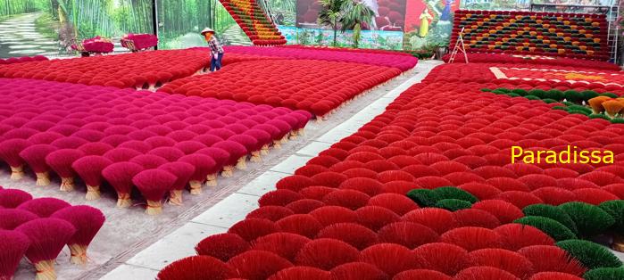 A photo tour to Quang Phu Cau Incense Village in Hanoi, Vietnam
