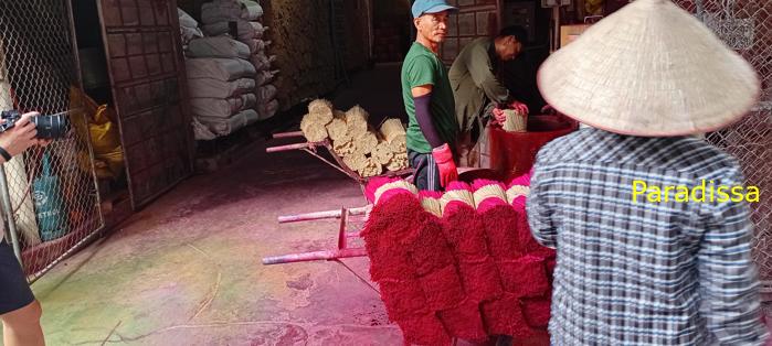 A photo tour to Quang Phu Cau Incense Village in Hanoi, Vietnam