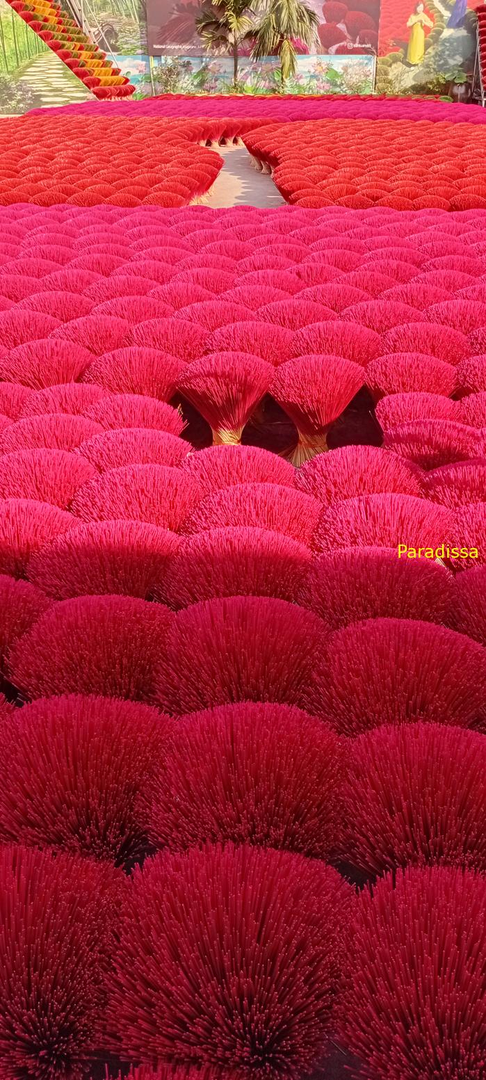A photo tour to Quang Phu Cau Incense Village in Hanoi, Vietnam