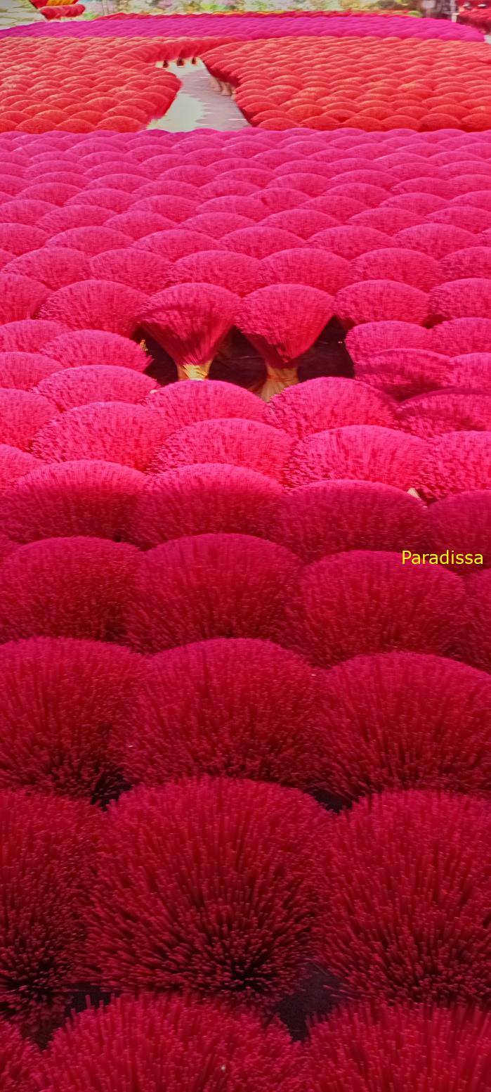 A photo tour to Quang Phu Cau Incense Village in Hanoi, Vietnam