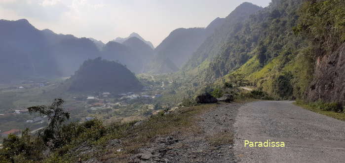 The Hang Kia Valley, our home for tonight