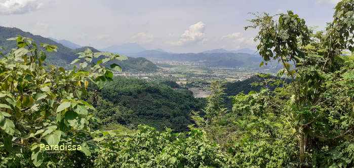 A bird eye's view of Hoa Binh City